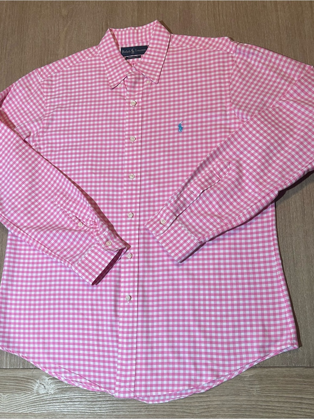 Polo by Ralph Lauren Pink Gingham Button-Down Shirt